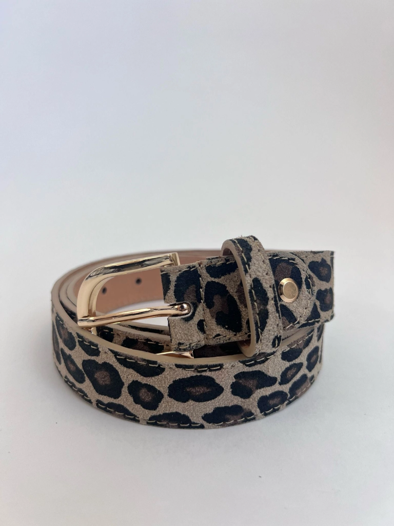 Wauw Fashion - Suede Gürtel Noa Belt Leo