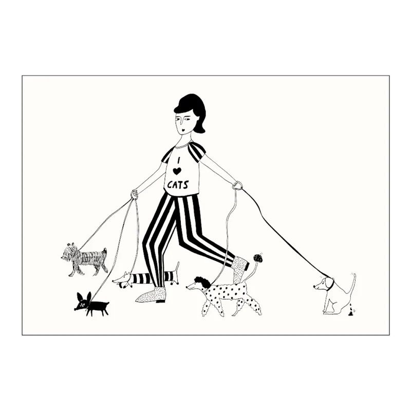 Helen B - Kunstdruck *i love cats* A4