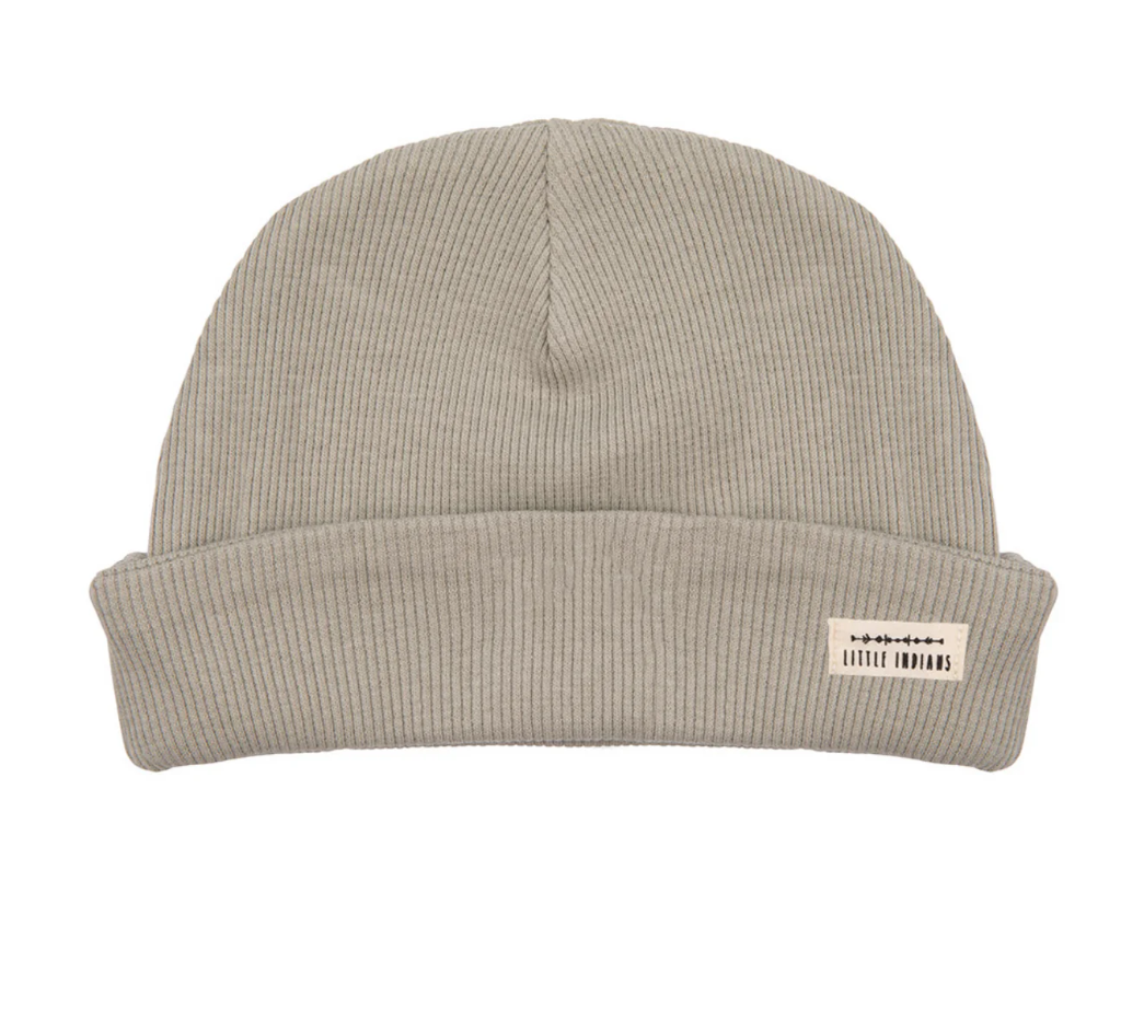 Little Indians - Babymütze Bennie Abbie Stone organic cotton 0-9M