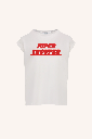 By Bar - Thelma Trouper Top - 010 off white