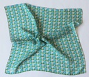 Les Belles Vagabondes - Seidentuch Mini Bagatelle Turquoise