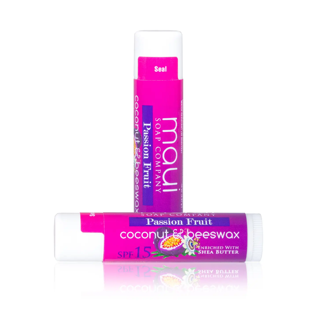 Maui Soap - Hawaiianischer Lip balm - Passion fruit - Bienenwachs & Kokosöl