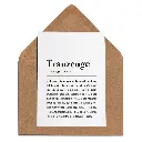 Aemmi - Klappkarte mit Umschlag - Trauzeuge