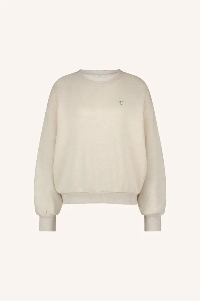 By Bar - Bibi Disco Sweater - 826 oyster melee