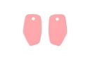 Lisa Kroeber Jewellery Art - Earrings Mix&Match PLATES, Light Pink