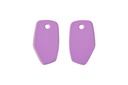Lisa Kroeber Jewellery Art - Earrings Mix&Match PLATES, Lilac