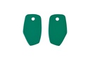 Lisa Kroeber Jewellery Art - Earrings Mix&Match PLATES, Opal Green
