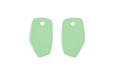 Lisa Kroeber Jewellery Art - Earrings Mix&Match PLATES, Pastel Green