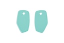 Lisa Kroeber Jewellery Art - Earrings Mix&Match PLATES, Pastel Turquoise