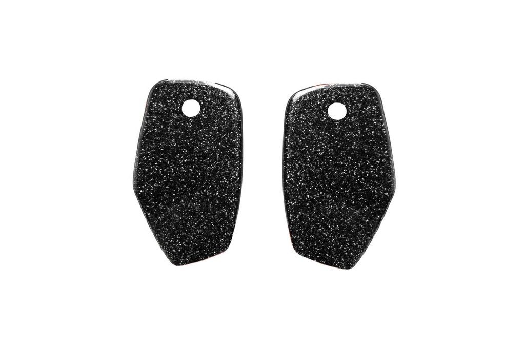 Lisa Kroeber Jewellery Art - Earrings Mix&Match PLATES, Sparkling Black (shiny) 