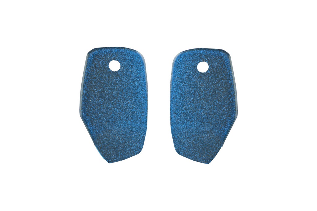 Lisa Kroeber Jewellery Art - Earrings Mix&Match PLATES, Sparkling Ocean Blue
