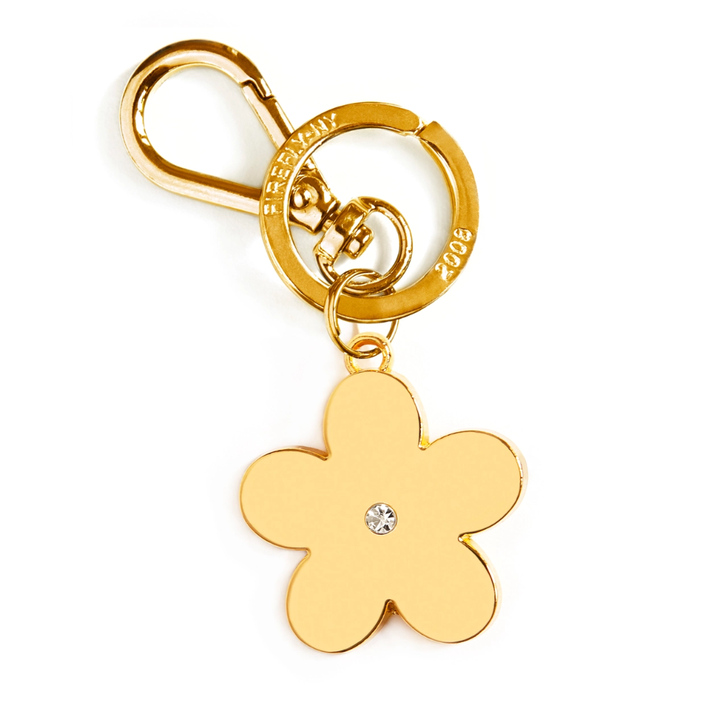 Firefly Reflectors - Schlüssel-/Taschenanhänger BLUME Gold