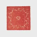 Billybelt - Petit Foulard Alice - kleines Tuch aus 100% Baumwolle - Rouge