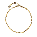 Jeberg Jewellery - Effy Bracelet goldplated 16cm+ext.