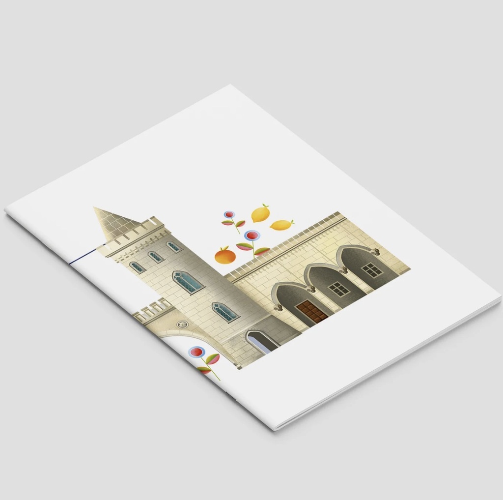 Luckycatstudio - Notebook Notizheft Nauener Tor, Potsdam