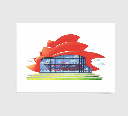Luckycatstudio - Postkarte - Hans-Otto-Theater, Potsdam