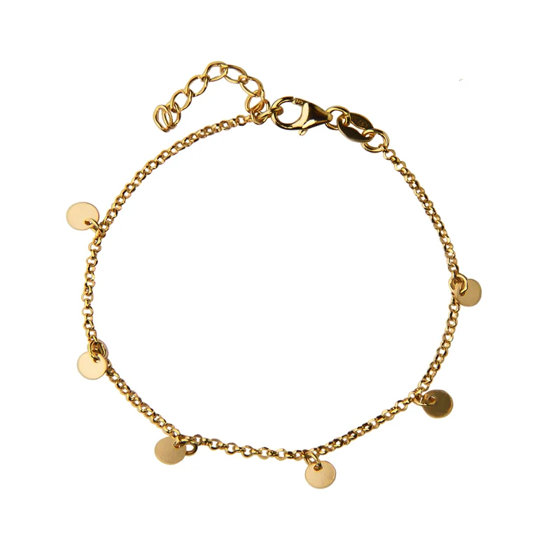 Jeberg Jewellery - HAILEY bracelet 16+3 cm gold
