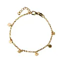 Jeberg Jewellery - HAILEY bracelet 16+3 cm gold
