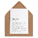 Aemmi - Klappkarte mit Umschlag - Chef*in