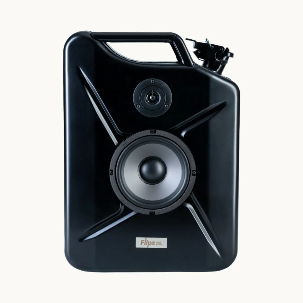 Flipz Speaker - Petrol sound jerrycan deep black L mono