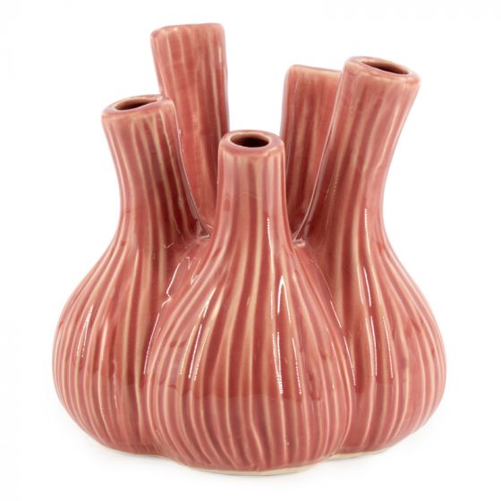 Kolony - Vase Garlic rose 18x18x18,5cm