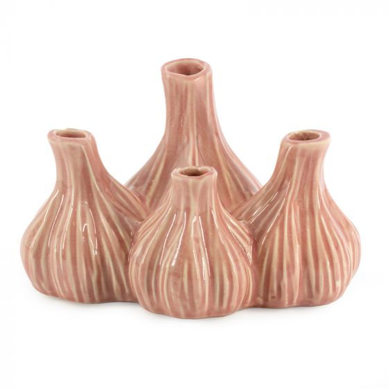 Kolony - Vase Garlic rose 19x15,5x14,5cm
