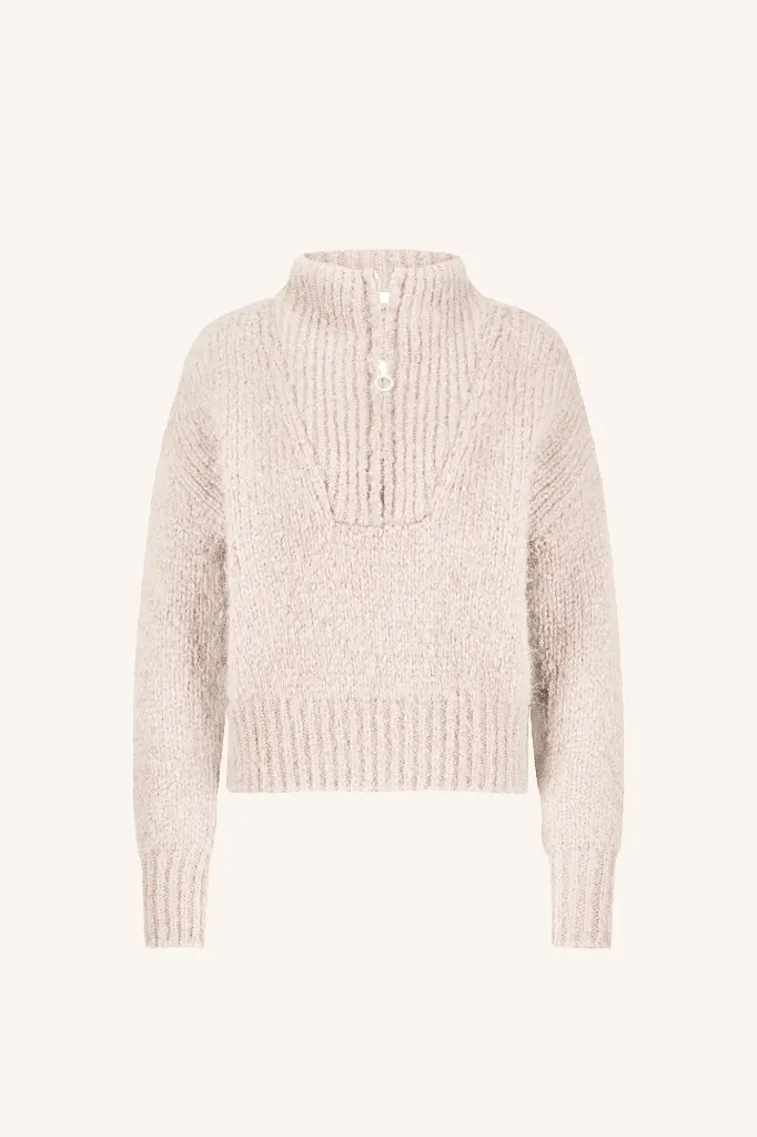 By Bar - Boxy beau pullover - 018 chalk
