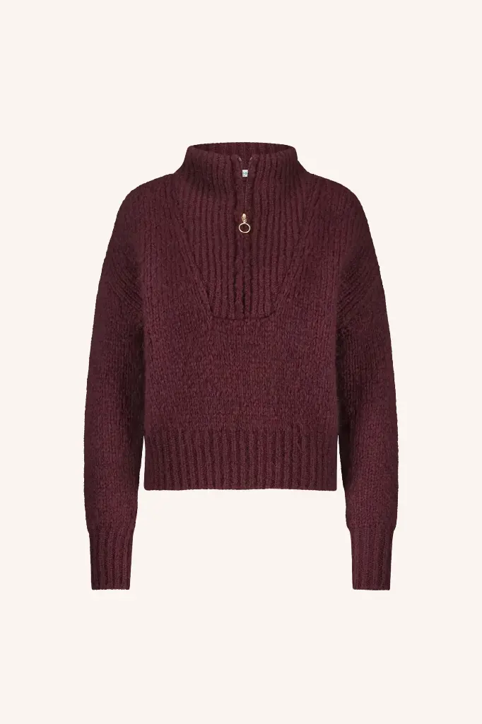 By Bar - Boxy beau pullover - 325 wine