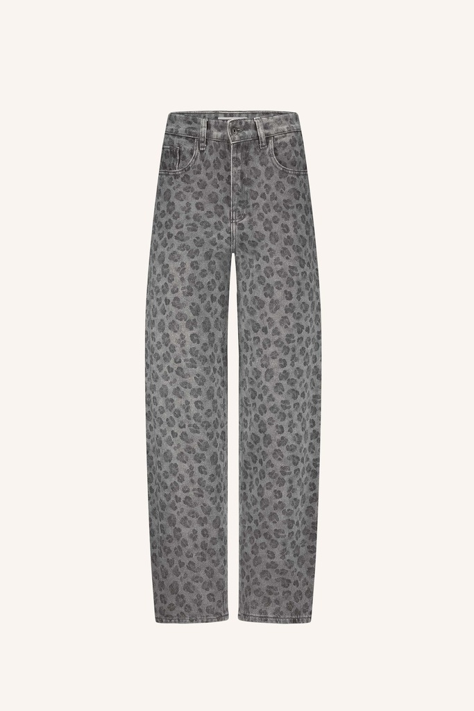 By Bar - Lew grey cheetah pants - 803 grey cheetah