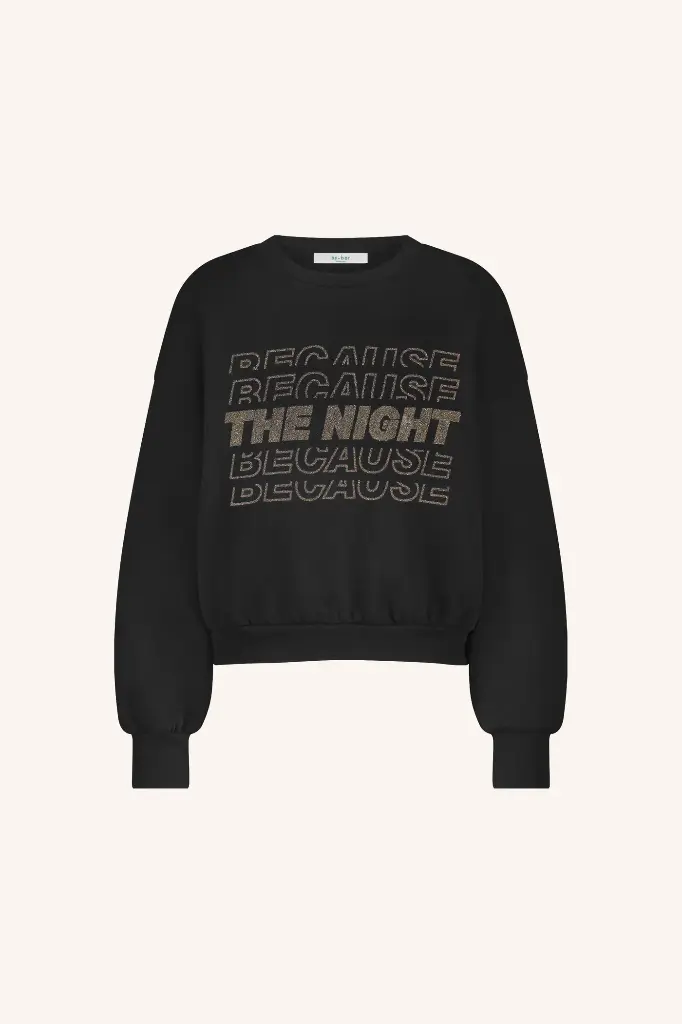 By Bar - Bibi nights sweater - 861 jet black