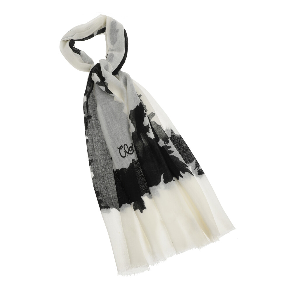 Caroline Biss - Scarf black white multi color
