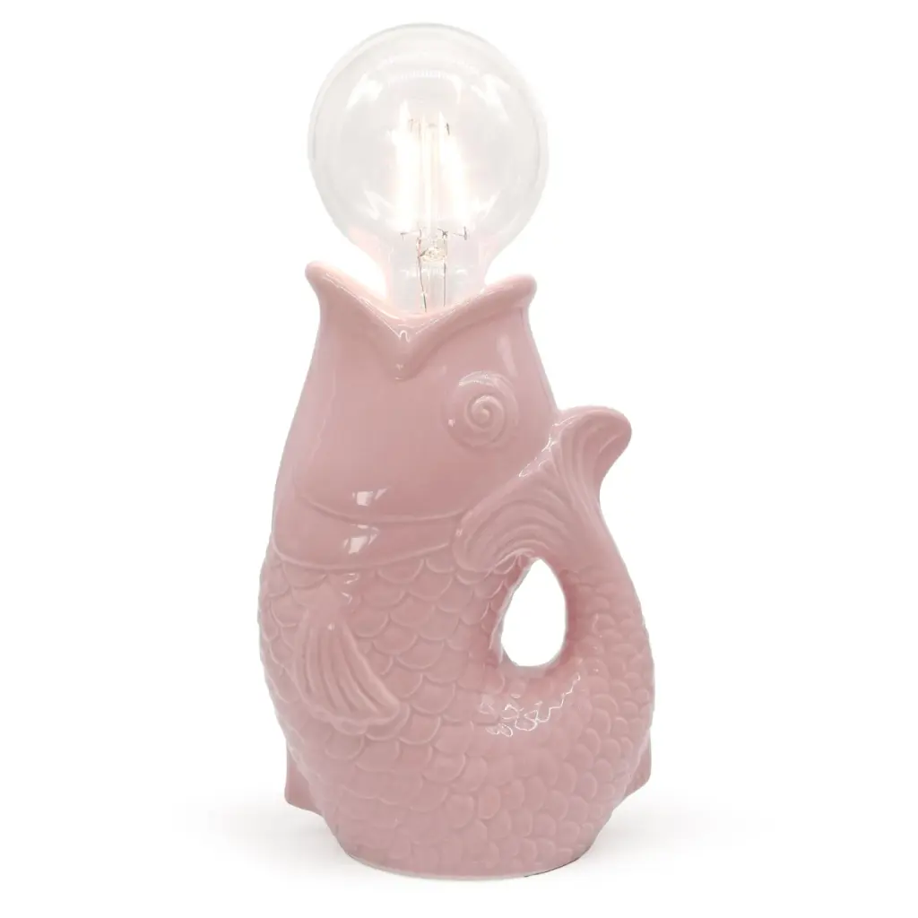 Mea Living - LUCIA Tischleuchte Fisch rosa