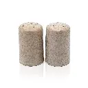 Mea Living - Salz- und Pfefferstreuer Set Stoneware modern grey