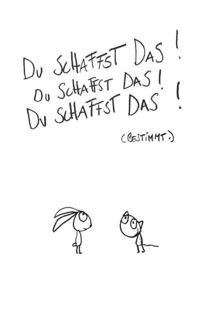 Edition Gute Geister - Postkarte - Du schaffst das