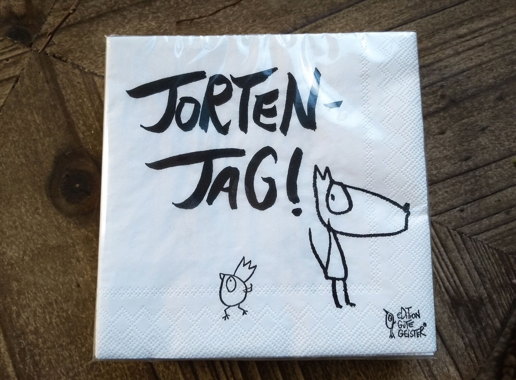 Edition Gute Geister - Cocktail-Servietten - Tortentag (25x25cm)