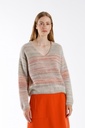 Julia June - Pullover PATINA - multi orange