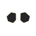 Lisa Kroeber Jewellery Art - Earclips mini - Jet Black