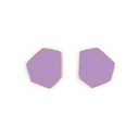 Lisa Kroeber Jewellery Art - Earclips mini - Lilac
