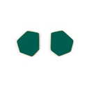 Lisa Kroeber Jewellery Art - Earclips mini - Opal Green