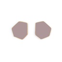 Lisa Kroeber Jewellery Art - Earclips mini - Pastel Violet