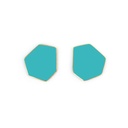Lisa Kroeber Jewellery Art - Earclips mini - Turquoise