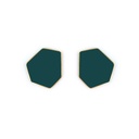 Lisa Kroeber Jewellery Art - Earclips mini - Ocean Blue