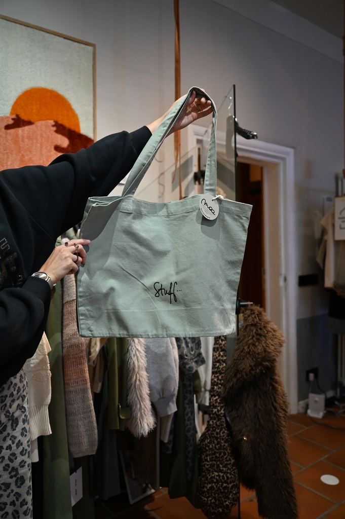 Moe - Shopper bag Stuff… - sage