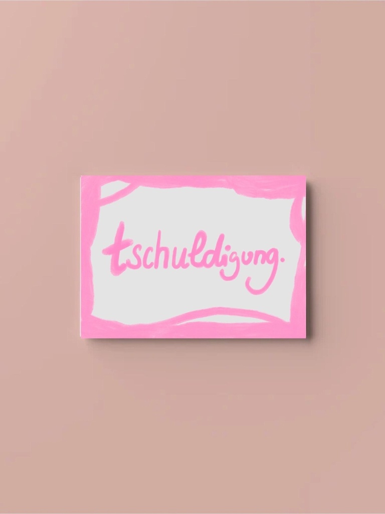 Hej Ibiza - Postkarte - Tschuldigung