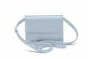 LILO | hellblau | silber | genarbt
