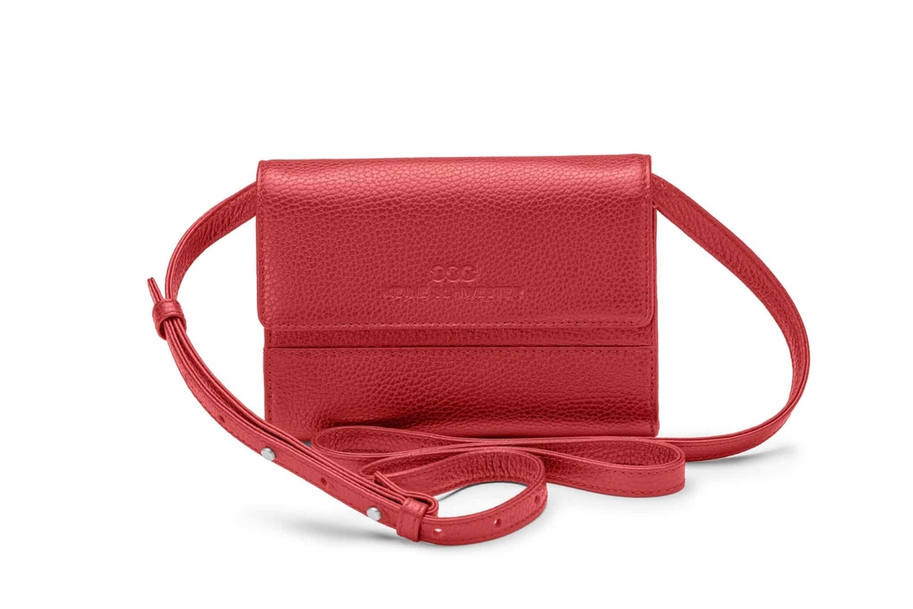 LILO | rot | silber | genarbt