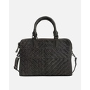 Amsterdam Heritage - Ledertasche BLOM - Vintage Leather Laptop Bag Dark Grey