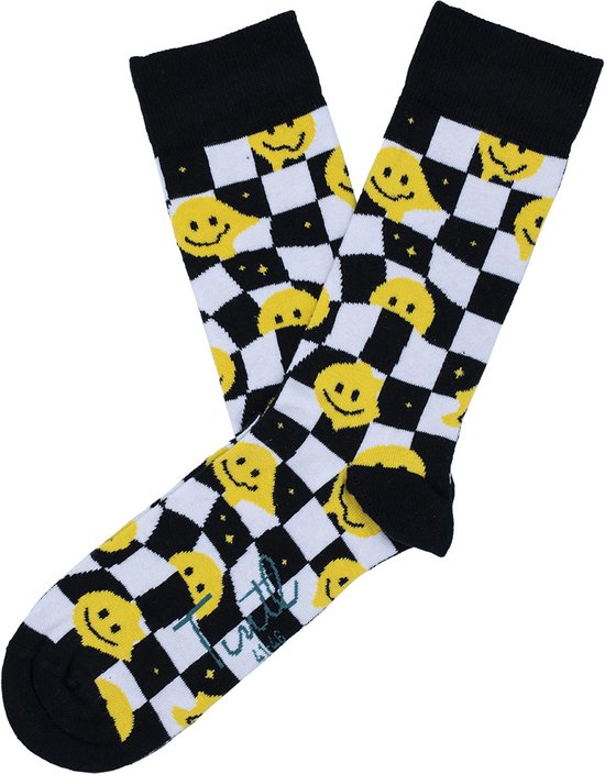 Tintl - Socken Black & White - Smiley