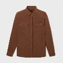 Billybelt - Surchemise Hemdjacke knitterfrei - leaf brown