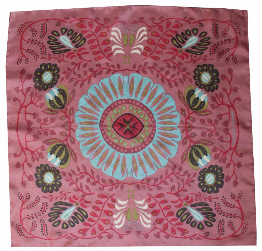 Les Belles Vagabondes - Seidentuch Mini Marushka Rose pink